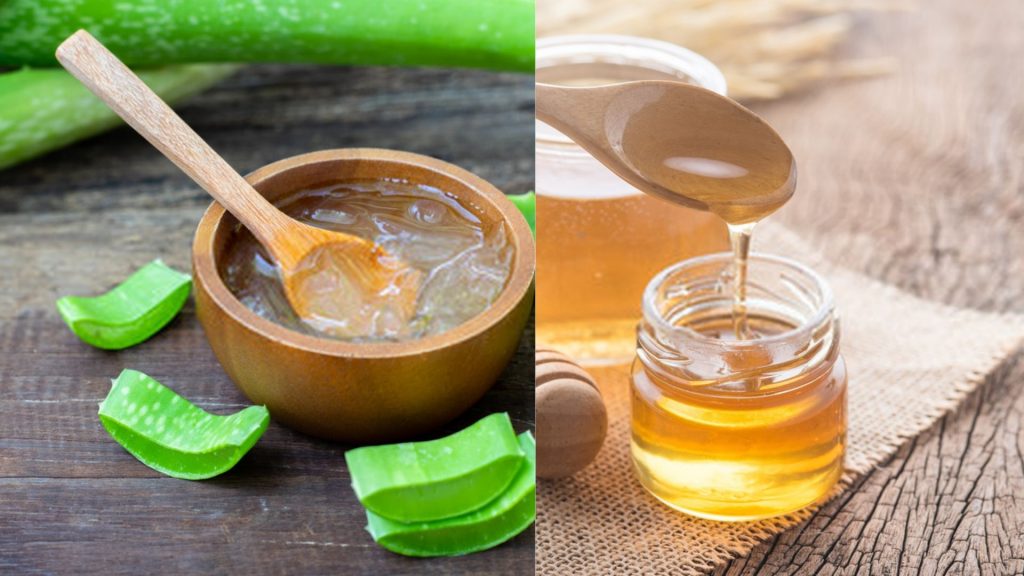 Aloe Vera And Honey Scrub