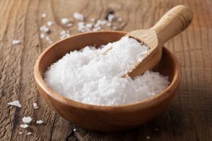 Treating Cheeks Pimples Using Sea Salt